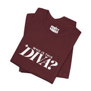 Who Is This Diva | Basic Gays T-shirt