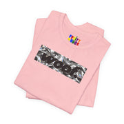 Woof. | Liquid Chrome Pride T-shirt