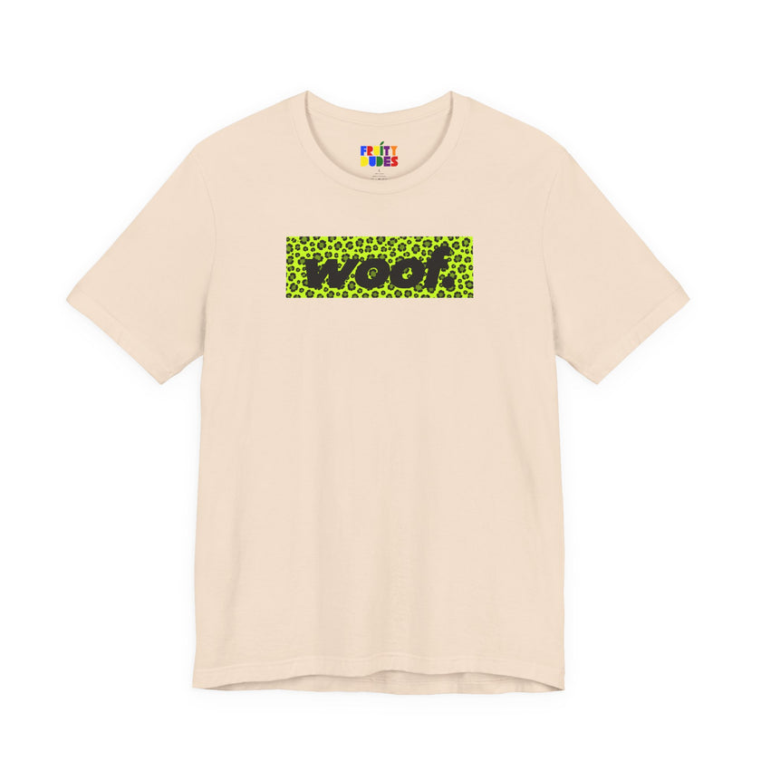 Woof. | Acid Leopard Pride T-shirt