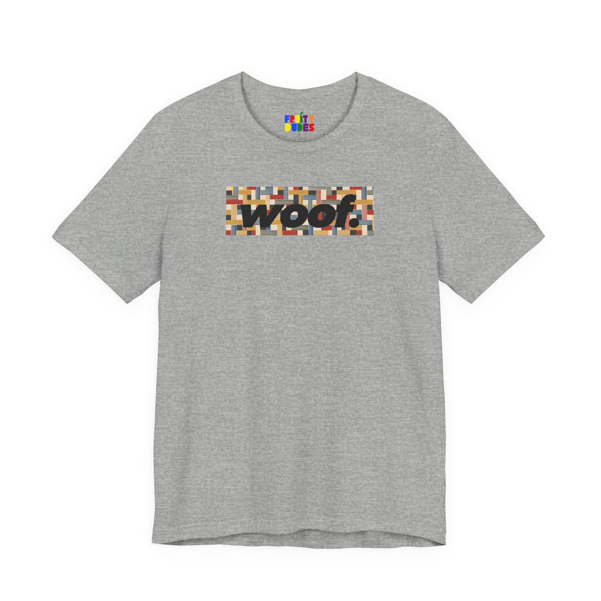Woof. | Woven Rhythm Pride T-shirt