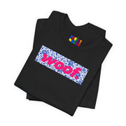Woof. | Blue Porcelain Pride T-shirt