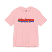 West Hollywood Gay Pride | Retro Rainbow California T-shirt