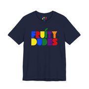 Fruity Dudes | Bold Rainbow Pride Logo T-shirt