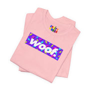 Woof. | Purple Volt Pride T-shirt