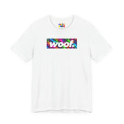 Woof. | UV Paint Party Pride T-shirt