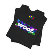 Woof. | Laser Rave Pride T-shirt