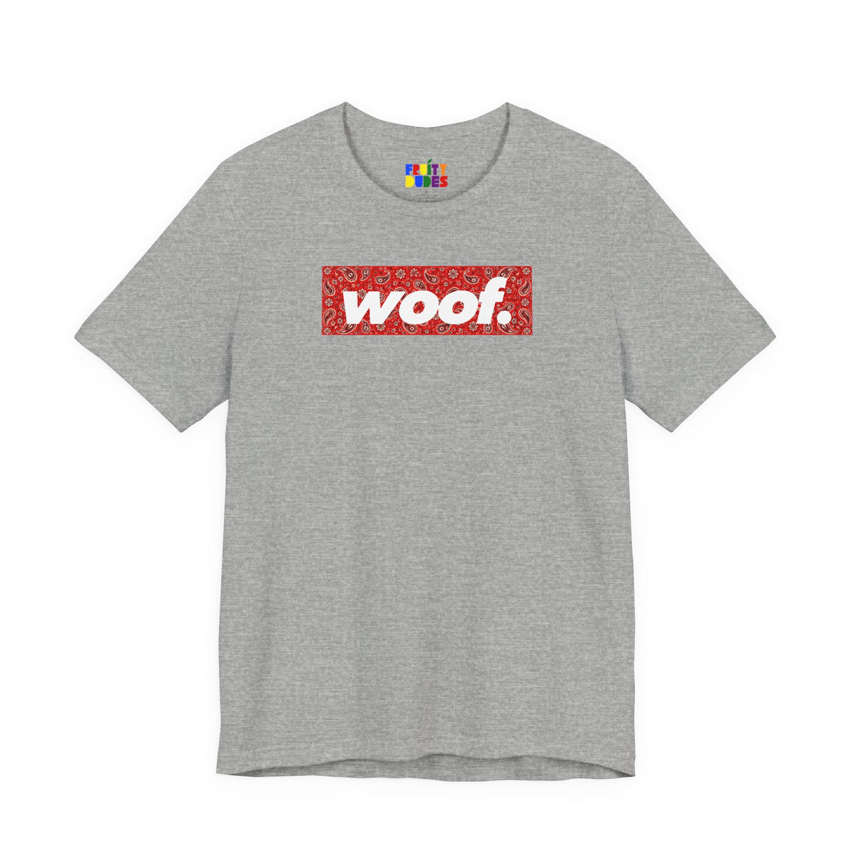 Woof. | Red Bandana Pride T-shirt