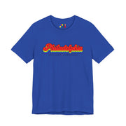 Philadelphia Gay Pride | Retro Rainbow Pennsylvania T-shirt