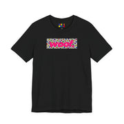 Woof. | Rainbow Leopard Print Gay Pride T-shirt