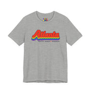 Atlanta Gay Pride | Retro Rainbow Georgia T-shirt