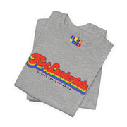Fort Lauderdale Gay Pride | Retro Rainbow Florida T-shirt