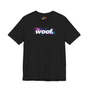 Woof. | Cosmic Nebula Pride T-shirt