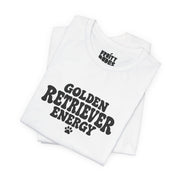 Golden Retriever Energy | Basic Gays T-shirt