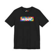 Woof. | Rainbow Tie Dye Pride T-shirt