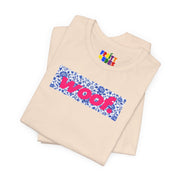 Woof. | Blue Porcelain Pride T-shirt