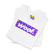 Woof. | Purple Volt Pride T-shirt