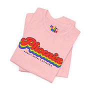 Phoenix Gay Pride | Retro Rainbow Arizona T-shirt