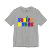 Fruity Dudes | Bold Rainbow Pride Logo T-shirt