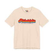 Philadelphia Gay Pride | Retro Rainbow Pennsylvania T-shirt