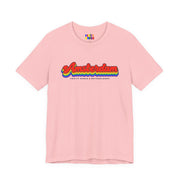 Amsterdam Gay Pride | Retro Rainbow Netherlands T-shirt