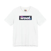 Woof. | Cosmic Nebula Pride T-shirt