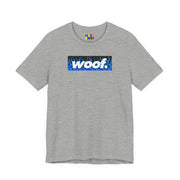 Woof. | Blue Flame Pride T-shirt