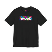 Woof. | UV Paint Party Pride T-shirt