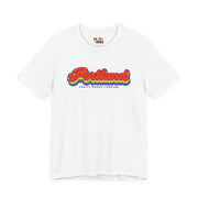 Portland Gay Pride | Retro Rainbow Oregon T-shirt