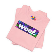 Woof. | Laser Rave Pride T-shirt