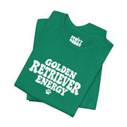 Golden Retriever Energy | Basic Gays T-shirt