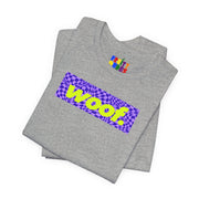 Woof. | Checker Melt Pride T-shirt
