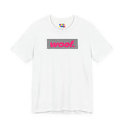 Woof. | Optical Wave Pride T-shirt