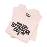 Golden Retriever Energy | Basic Gays T-shirt