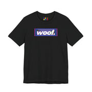 Woof. | Electric Tunnel Pride T-shirt