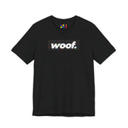 Woof. | Confetti Brights Pride T-shirt