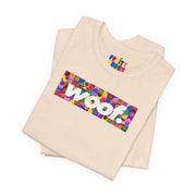 Woof. | Rainbow Blocks Pride T-shirt