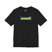 Woof. | Electric Storm Pride T-shirt