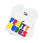 Fruity Dudes | Bold Rainbow Pride Logo T-shirt