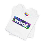Woof. | Laser Rave Pride T-shirt