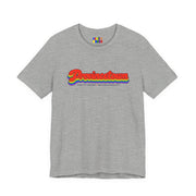 Provincetown Gay Pride | Retro Rainbow Massachusetts T-shirt