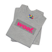 Woof. | Optical Wave Pride T-shirt