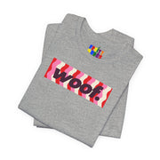 Woof. | Candy Stripes Pride T-shirt