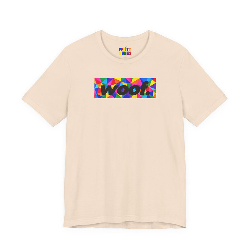 Woof. | Prism Mosaic Pride T-shirt