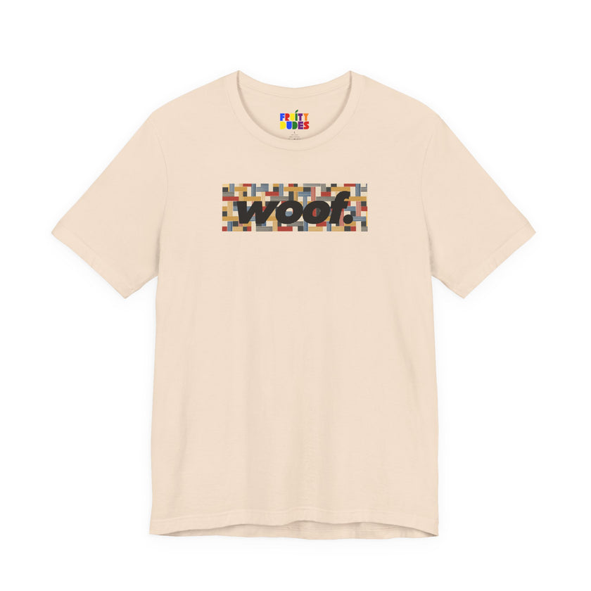 Woof. | Woven Rhythm Pride T-shirt