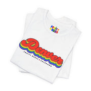 Denver Gay Pride | Retro Rainbow Colorado T-shirt