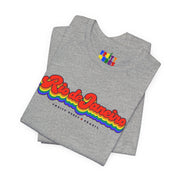 Rio de Janeiro Gay Pride | Retro Rainbow Brazil T-shirt