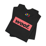 Woof. | Red Gingham Pride T-shirt