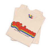 Mykonos Gay Pride | Retro Rainbow Greece T-shirt