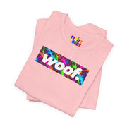 Woof. | UV Paint Party Pride T-shirt