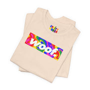Woof. | Molten Rainbow Pride T-shirt